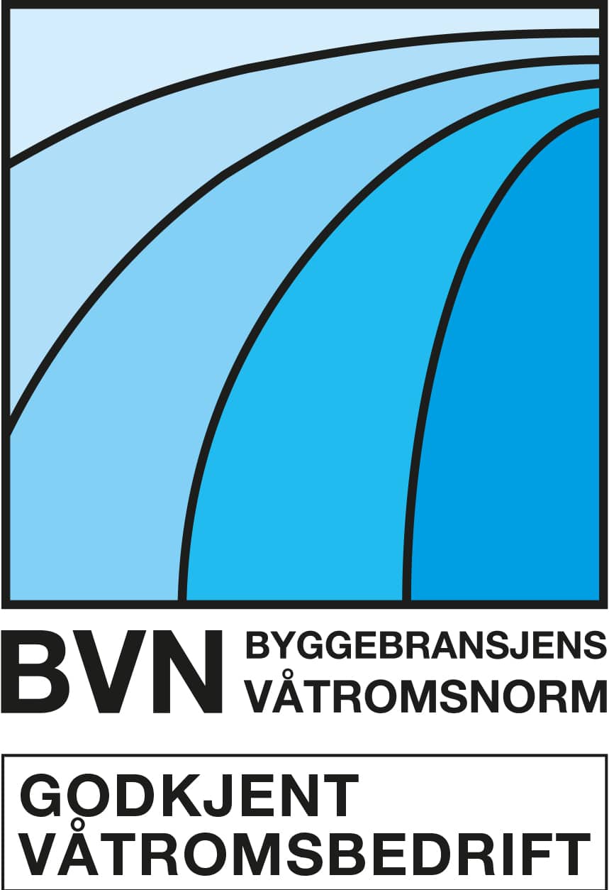 Godkjent våtromsbedrift - BVN - logo